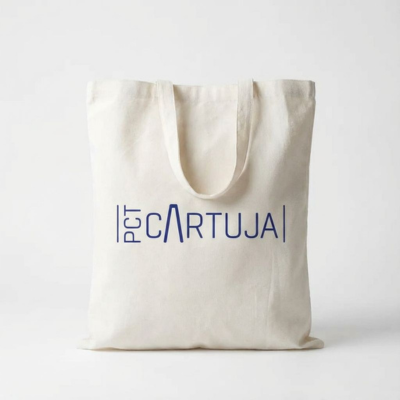 Bolsa de tela personalizada PCT Cartuja finalizada