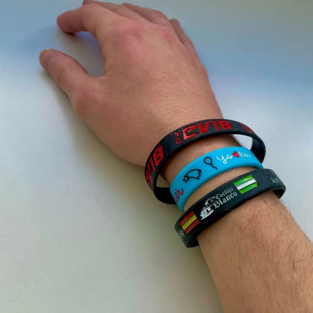 pulseras silicona personalizadas
