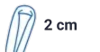 2 cm