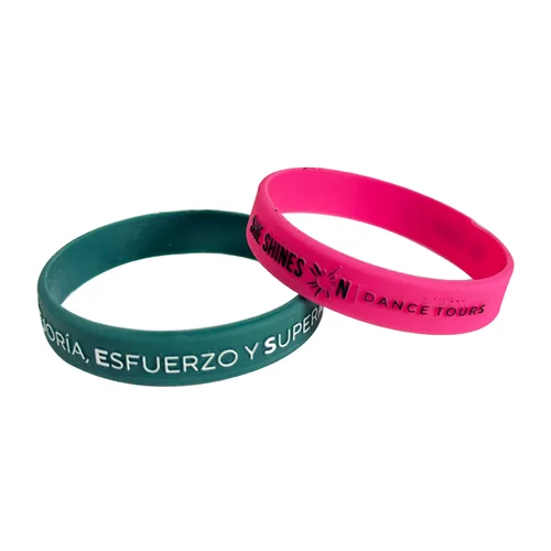 pulseras silicona personalizadas